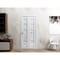 Sartodoors Sliding Closet Bi-fold Doors 36 x 84in, Quadro 4445 Nordic White W/ Frosted Glass, Sturdy Tracks QUADRO4445BF-NOR-3684 - alternate 3